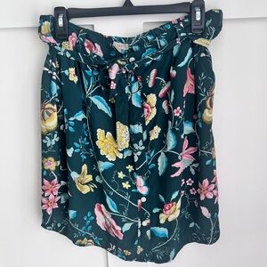 LOFT floral skirt with pockets!
